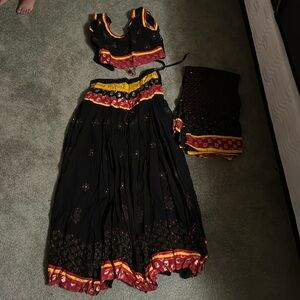 Black chaniya choli